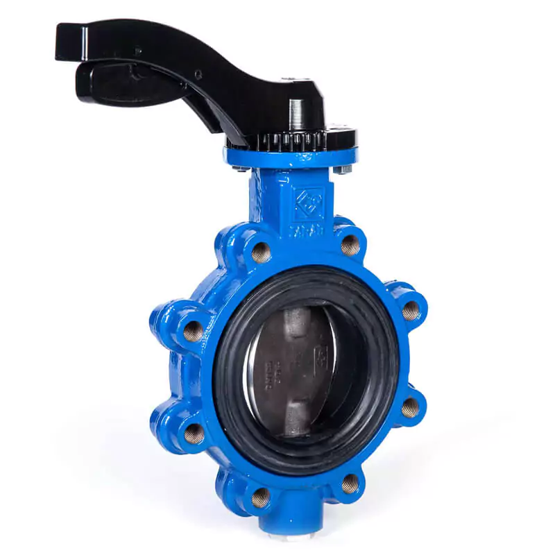 شیر پروانه‌ای لاگ اهرمی در فروشگاه فاراب خاکپور