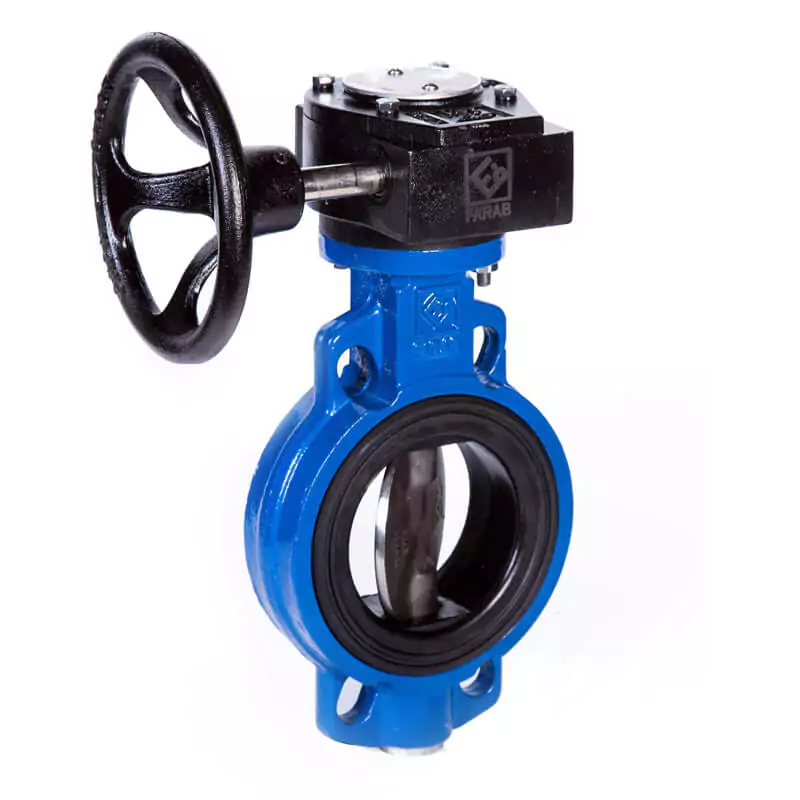 شیر پروانه‌ ای ویفری گیربکسی در فروشگاه فاراب خاکپور