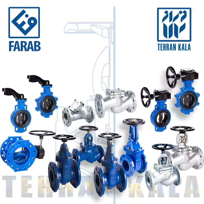 آشنایی کامل با انواع شیرآلات شرکت فاراب و کاربردهای آن‌ها در صنایع مختلف