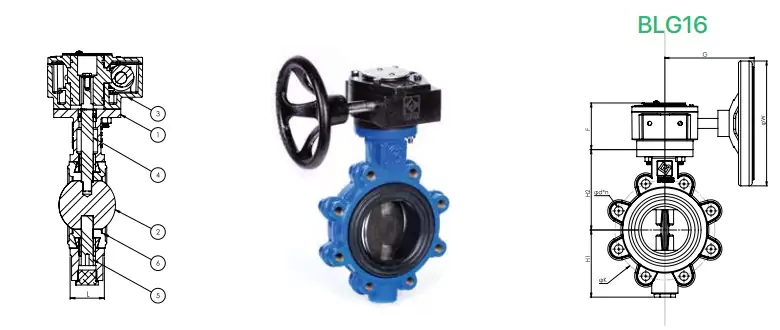 شیر پروانه‌ ای لاگ گیربکسی