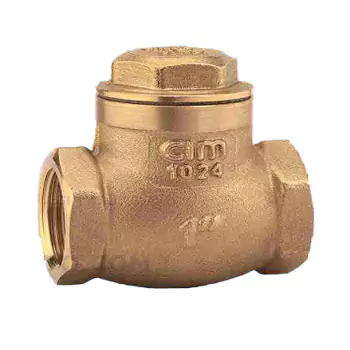 شیر یکطرفه دریچه‌ای برنجی سیم ایتالیا PN16